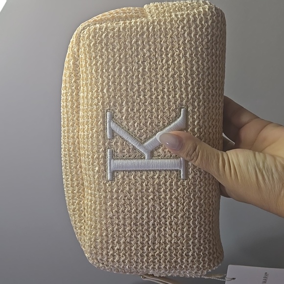 Handbags - K letter cosmetic bag